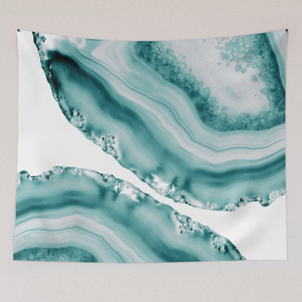 Item preview, Soft Turquoise Agate #1 #gem #decor #art  designed and sold by Anita's & Bella's Art.