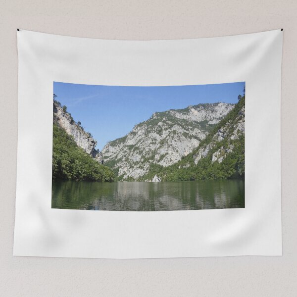 Item preview, Drina river canyon mountains landscape summer season  designed and sold by goceris.
