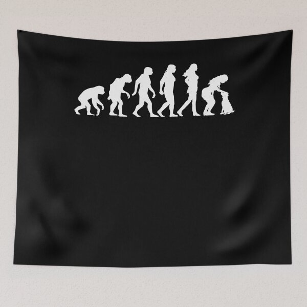 Item preview, Hund Haustier Evolution Tshirt designed and sold by alexngn.