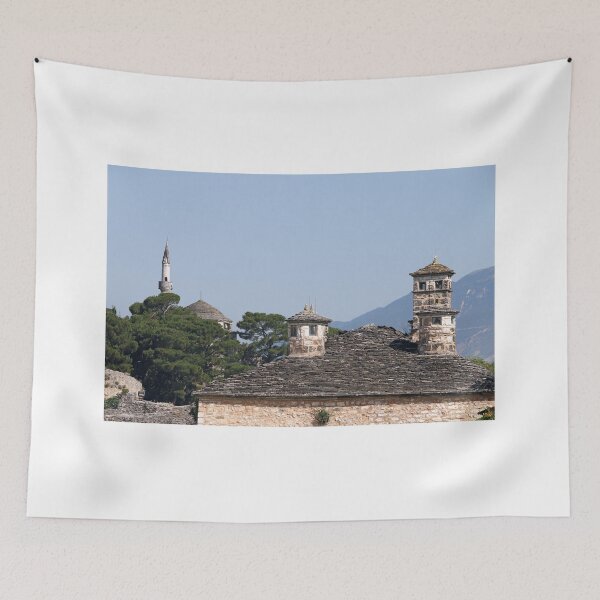 Item preview, Aslan Pasha mosque and old stone house Ioannina Greece designed and sold by goceris.