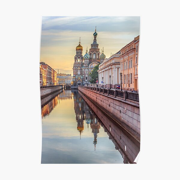 Church of the Savior on Blood, Saint Petersburg, Russia Poster