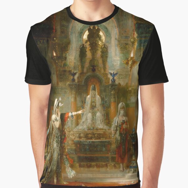 Salome T-Shirt Femme Fatale John the Baptist Gustave Moreau All Over print