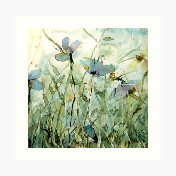 wild floral Art Print