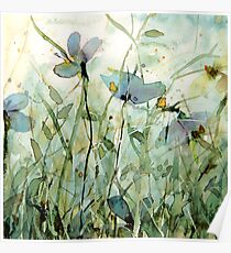 wild floral Poster