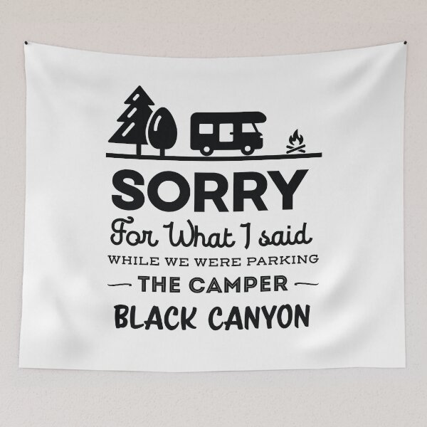 Item preview, Black Canyon National Park Colorado Hiking Camping Gift designed and sold by frankiewillie.