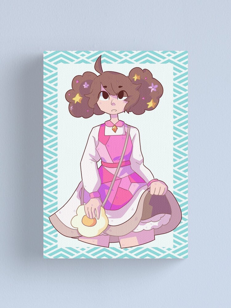 Bee S Baking Outfit Bee And Puppycat Canvas Print By luekyanite Redbubble