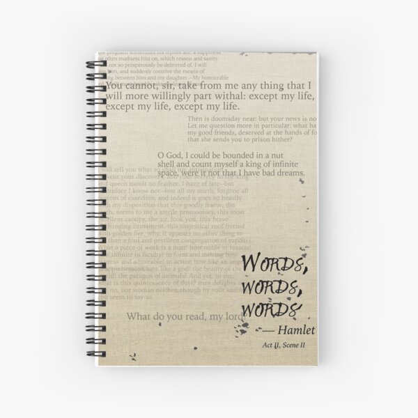 Item preview, Hamlet: Words, Words, Words designed and sold by Hannah  Malone.