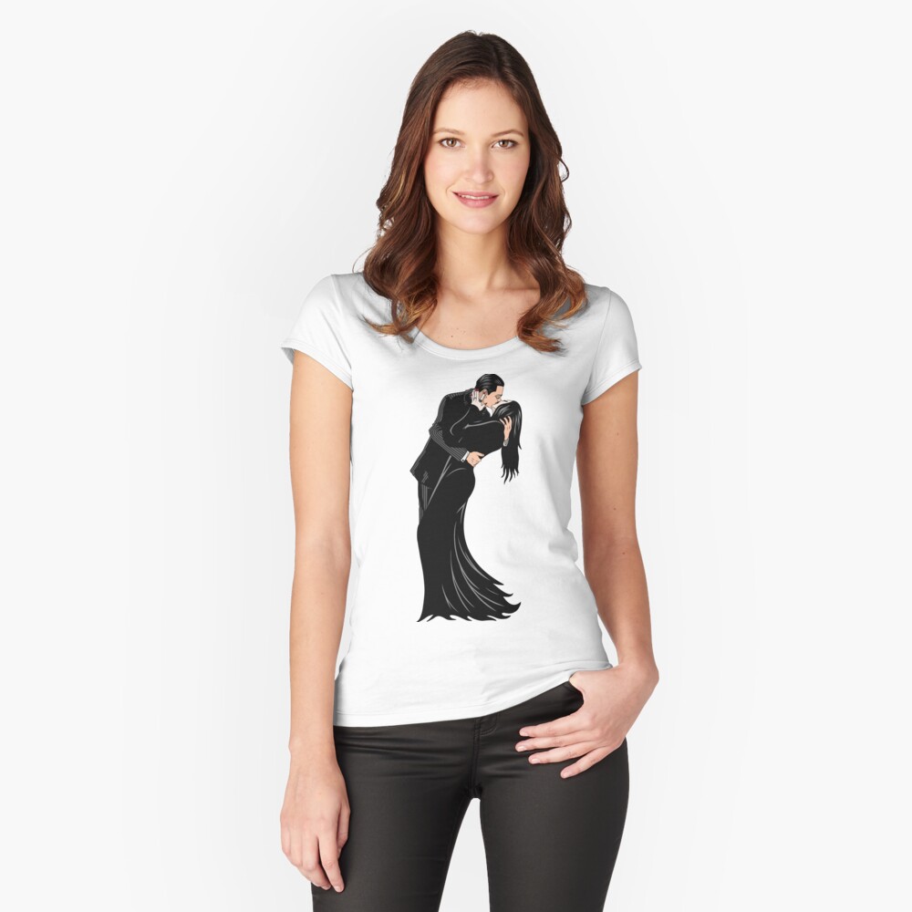 Item preview, Fitted Scoop T-Shirt designed and sold by agliarept.