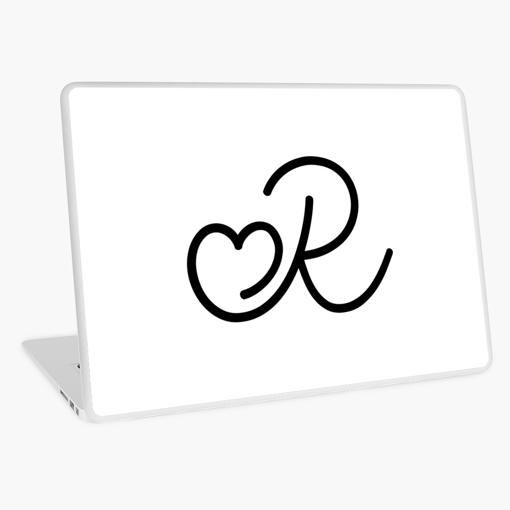 Love-Heart Letter R