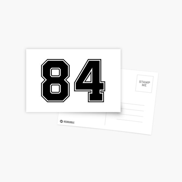 08 American Football Classic Vintage Sport Jersey Number in black number on  white background for american football, baseball or basketball Poster for  Sale by Marcin Adrian