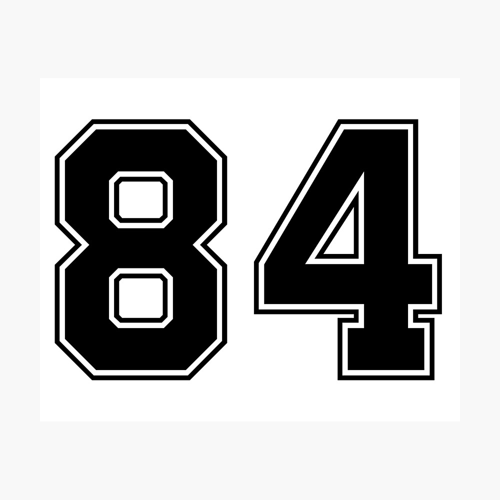 84 jersey number