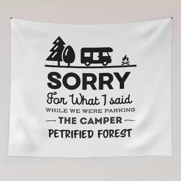 Item preview, Petrified Forest National Park Arizona Hiking Camping Gift designed and sold by frankiewillie.