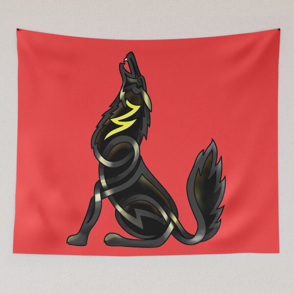 Item preview, Celtic Knot Wolf, Howling designed and sold by KnotYourWorld.