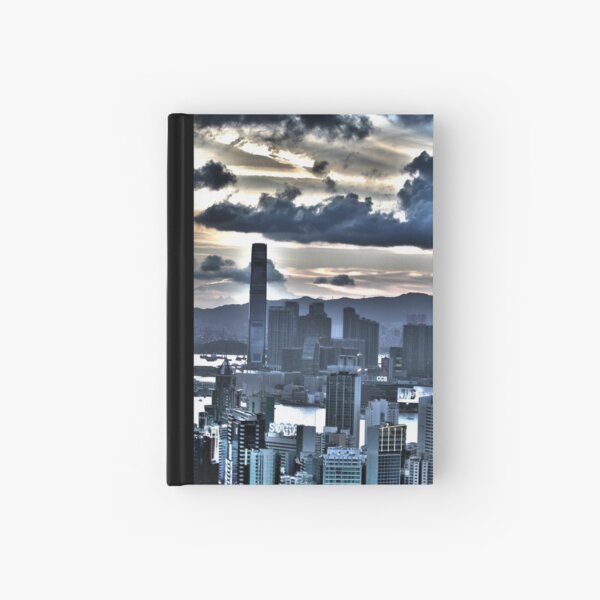 HDRs - The ICC Building in Hong Kong Hardcover Journal