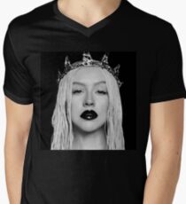 Christina Befreiung T-Shirt mit V-Ausschnitt