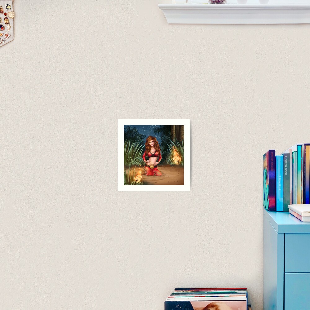 Marguerite In Quicksand Art Print