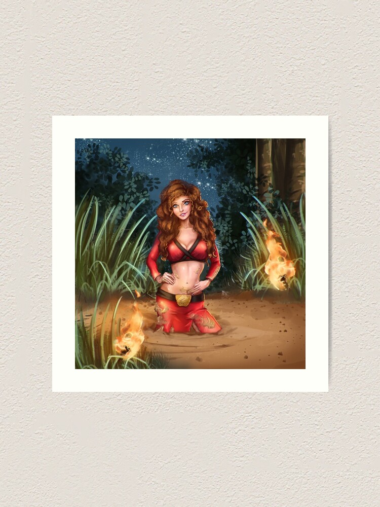 Alternate view of Marguerite In Quicksand Art Print