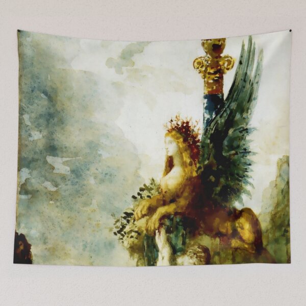 Item preview, Gustave Moreau "The Victorious Sphinx"  designed and sold by Alexandra Dahl.