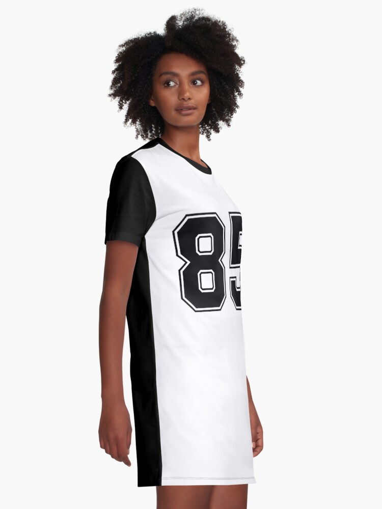 85 American Football Classic Vintage Sport Jersey Number in black number on  white background for american football, baseball or basketball | Greeting