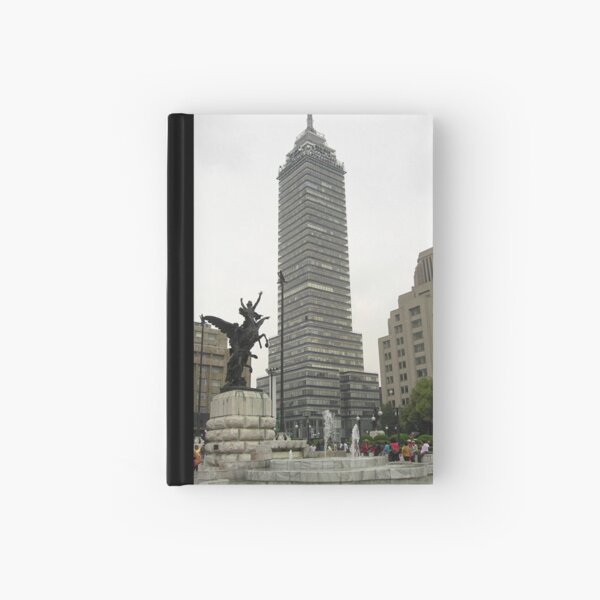 La Torre Latinoamericana desde Bellas Artes Hardcover Journal