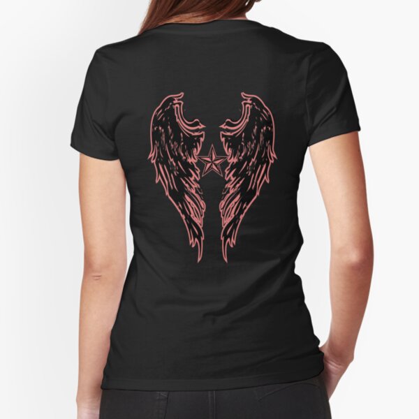 Angel Wings Fitted T-Shirt