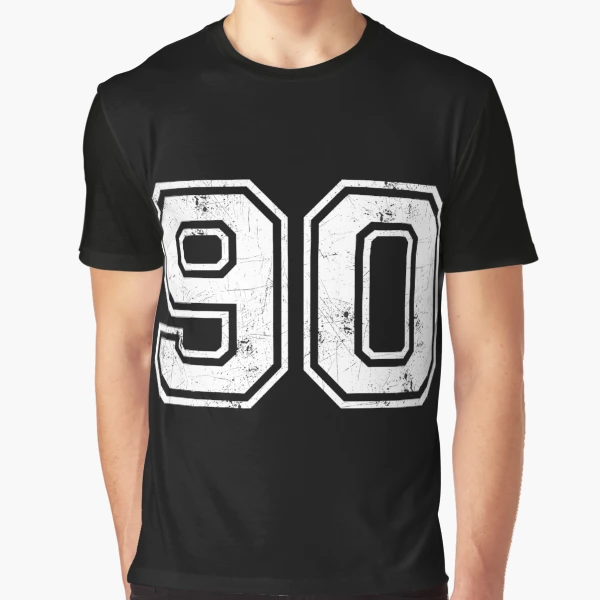 新品 9090 90 Numbering Game Shirt 9090 90 Numbering Game Shirt