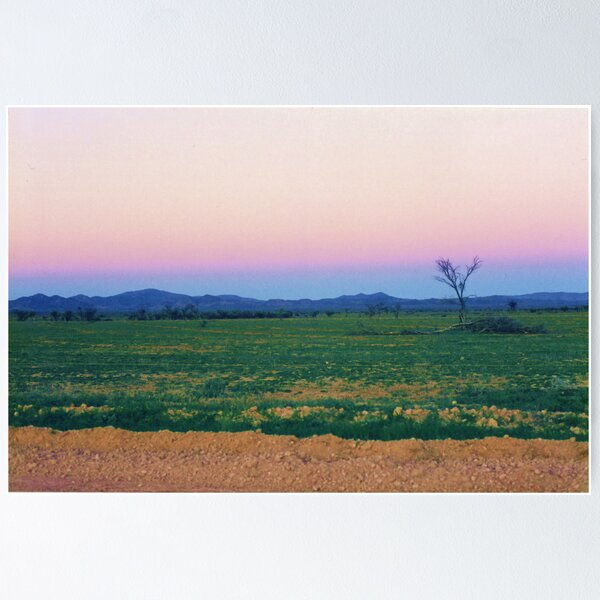 Item preview, Dusk Hues over the Flinders Ranges designed and sold by bluegumbill.