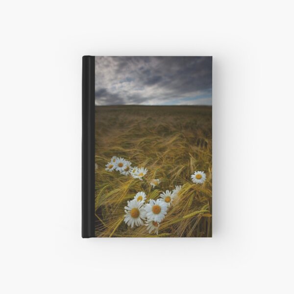 Daisies and Barley Hardcover Journal