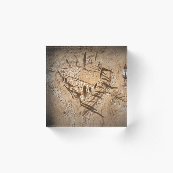SOS Acrylic Block