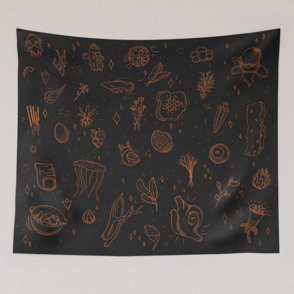 Item preview, Alchemist's Tapestry designed and sold by emmtea.