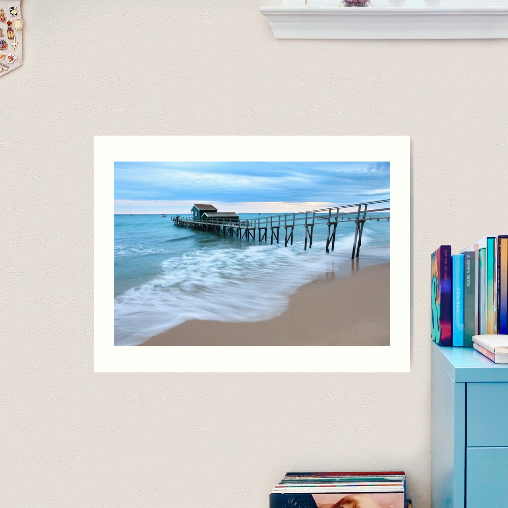 Portsea Pier, Mornington Peninsula, Australia Art Print