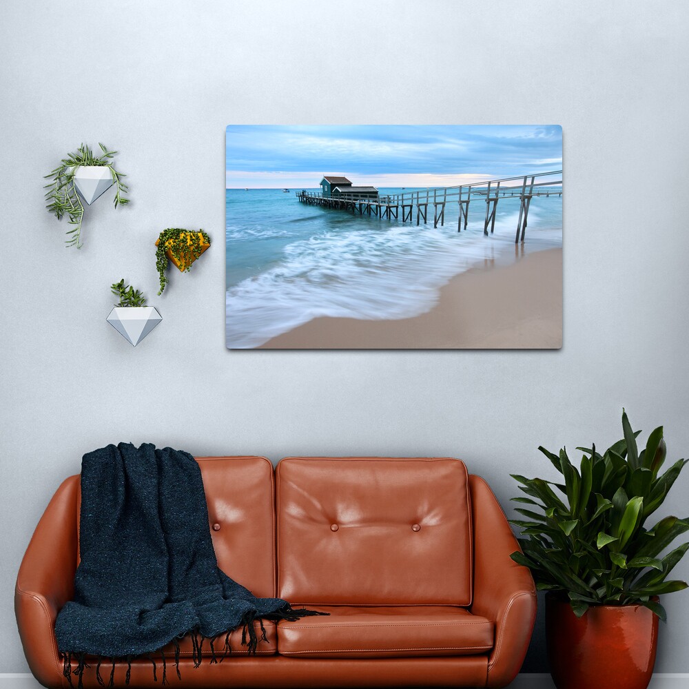 Portsea Pier, Mornington Peninsula, Australia Metal Print