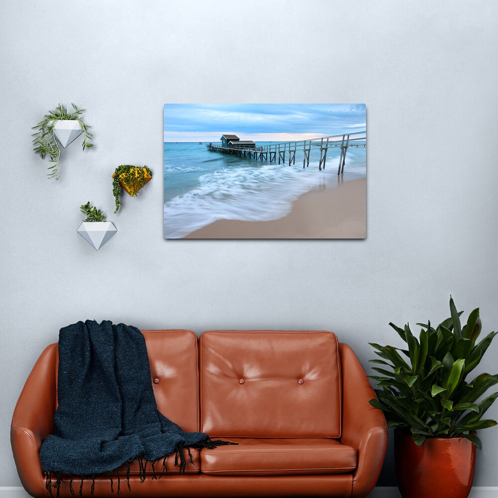 Portsea Pier, Mornington Peninsula, Australia Metal Print