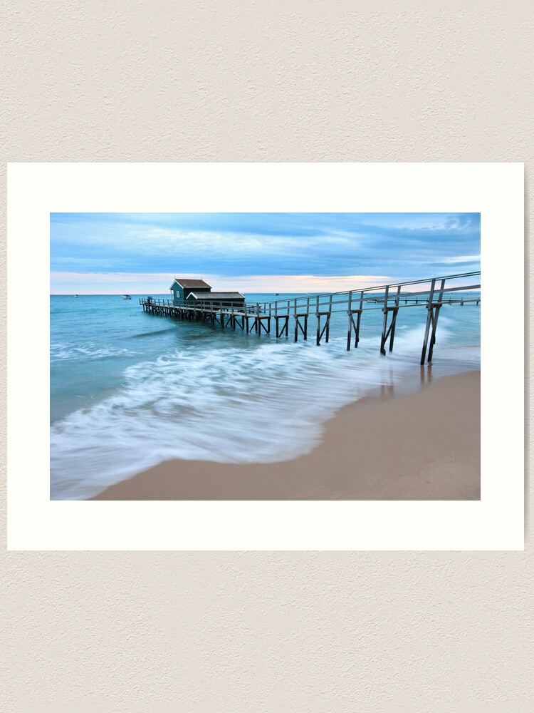 Alternate view of Portsea Pier, Mornington Peninsula, Australia Art Print