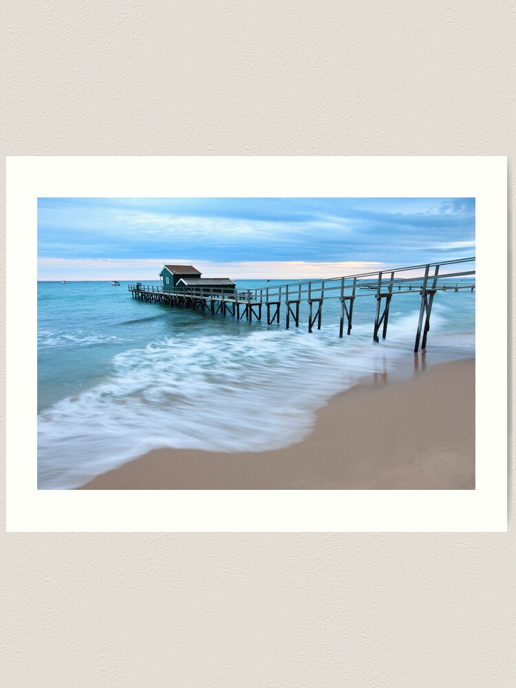 Alternate view of Portsea Pier, Mornington Peninsula, Australia Art Print