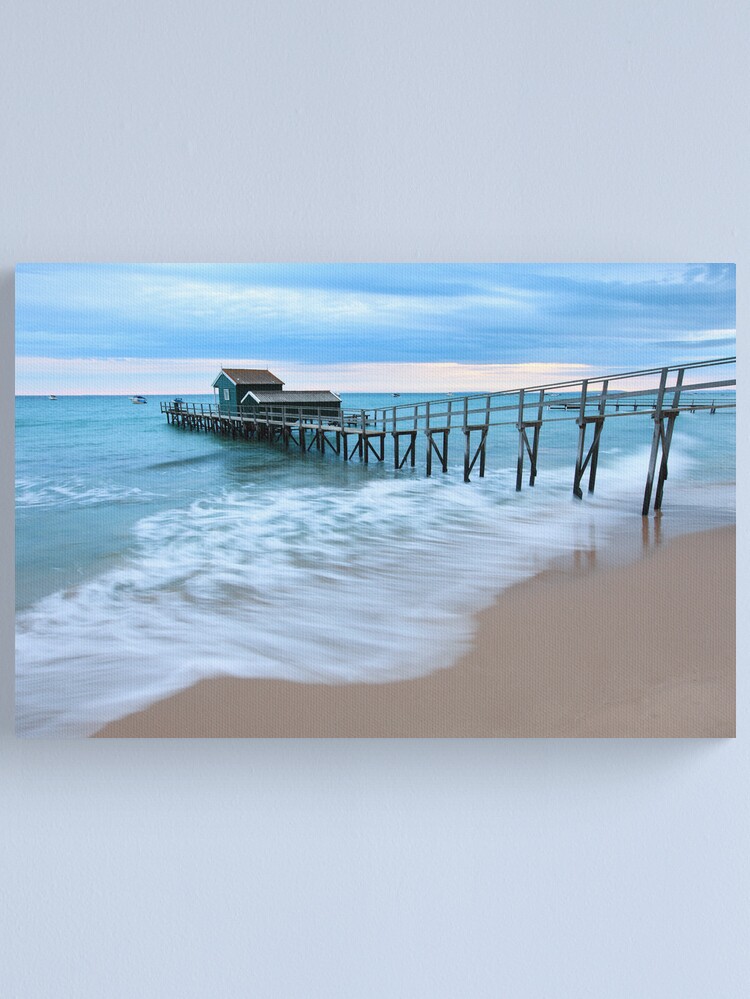 Alternate view of Portsea Pier, Mornington Peninsula, Australia Canvas Print