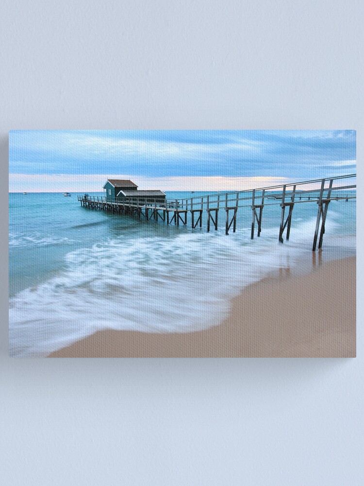 Alternate view of Portsea Pier, Mornington Peninsula, Australia Canvas Print