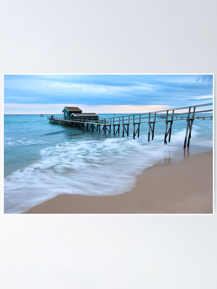Alternate view of Portsea Pier, Mornington Peninsula, Australia Poster