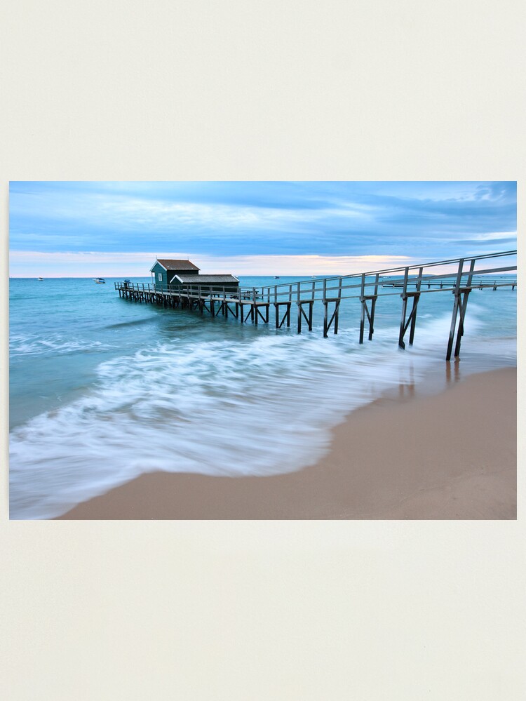 Alternate view of Portsea Pier, Mornington Peninsula, Australia Photographic Print