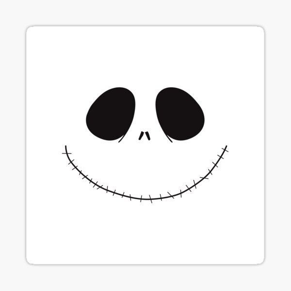 Jack Skellington Halloween Sticker