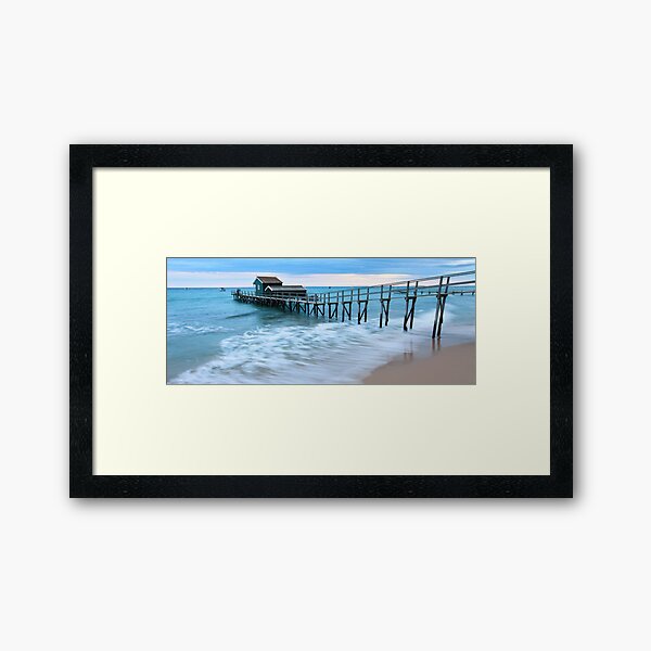 Portsea Pier, Mornington Peninsula, Australia Framed Art Print