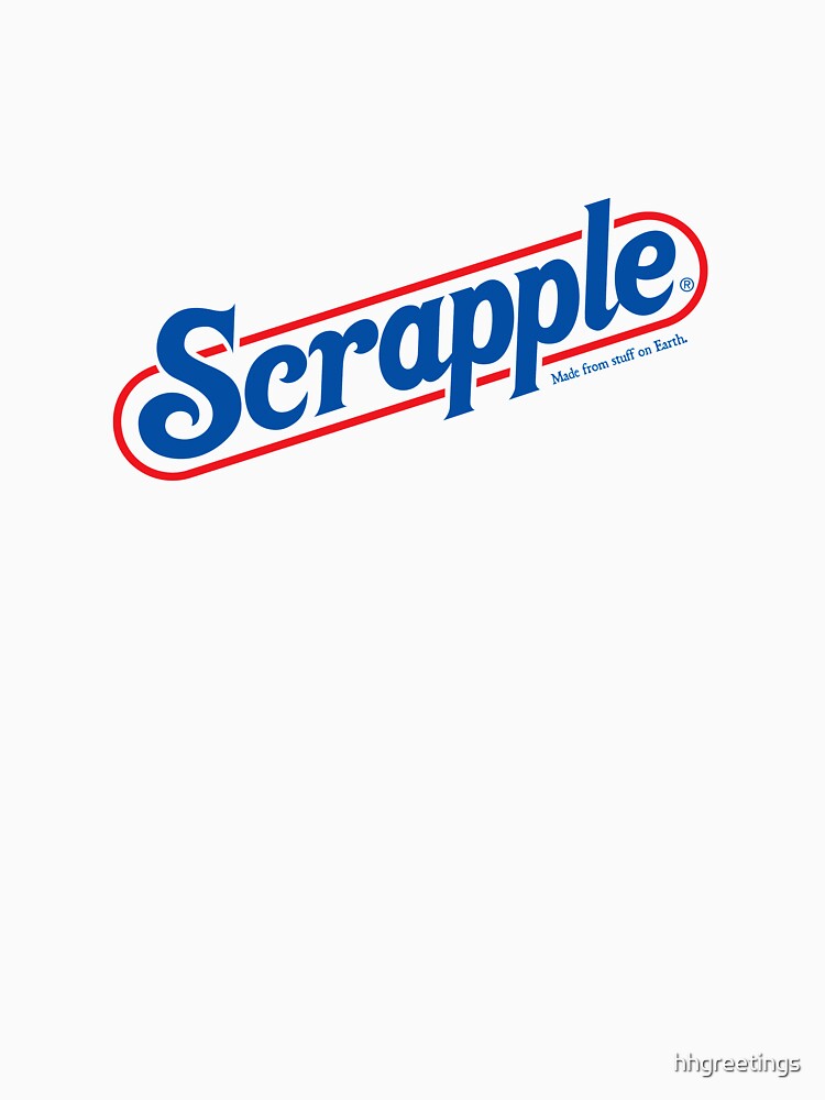 Thumbnail 7 of 7, Essential T-Shirt, Scrapple designed and sold by hhgreetings.