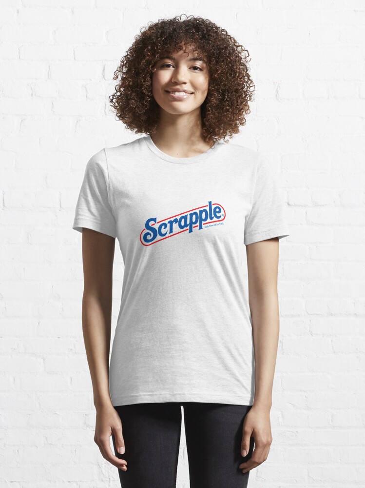 Thumbnail 6 of 7, Essential T-Shirt, Scrapple designed and sold by hhgreetings.