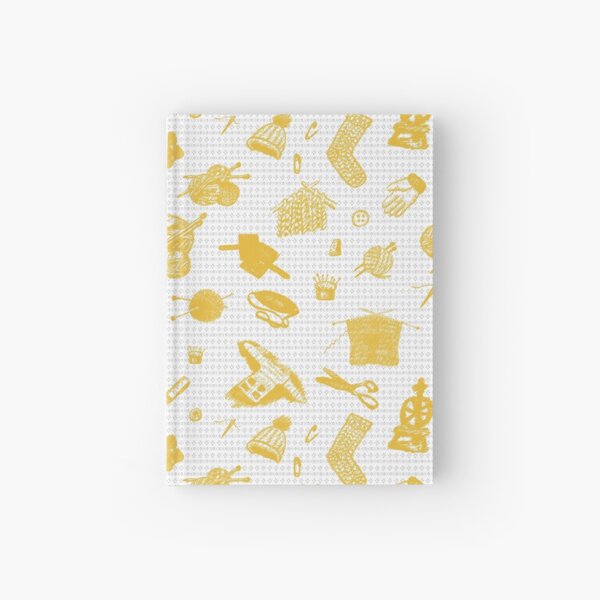 Tak Dee Sock - Yellow Hardcover Journal