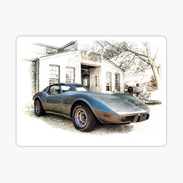 1976 Corvette Stingray Sticker