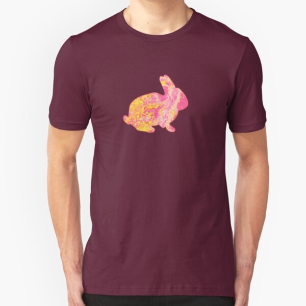 Pink Bunny Slim Fit T-Shirt