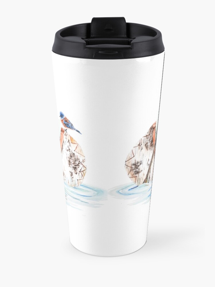 Alternate view of Critter Canoe - forest animals Travel Mug