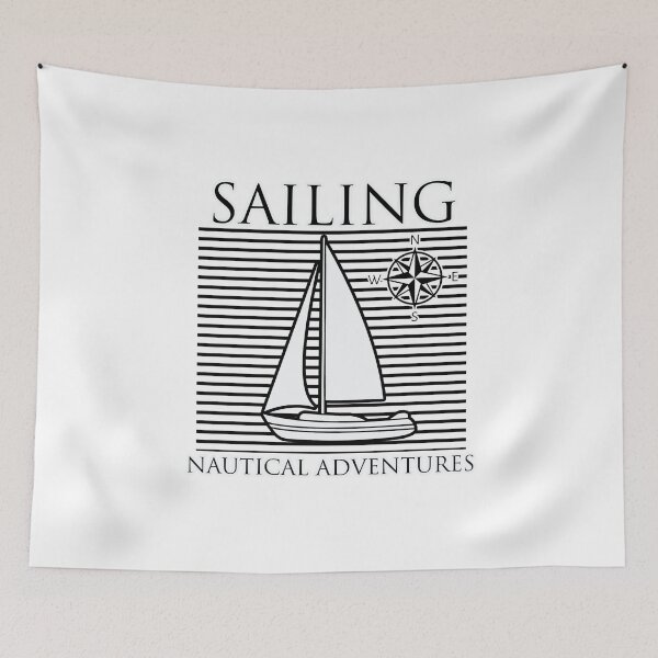 Item preview, Sailing nautical Adventures designed and sold by mi-xo.