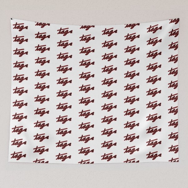 Item preview, Red and Black Spray Tag Graffiti designed and sold by Jasper333.