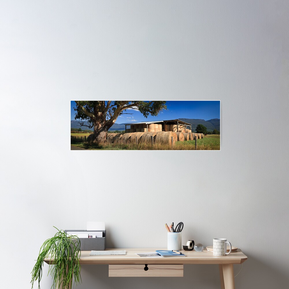 Summer Hay-Tasmania Poster